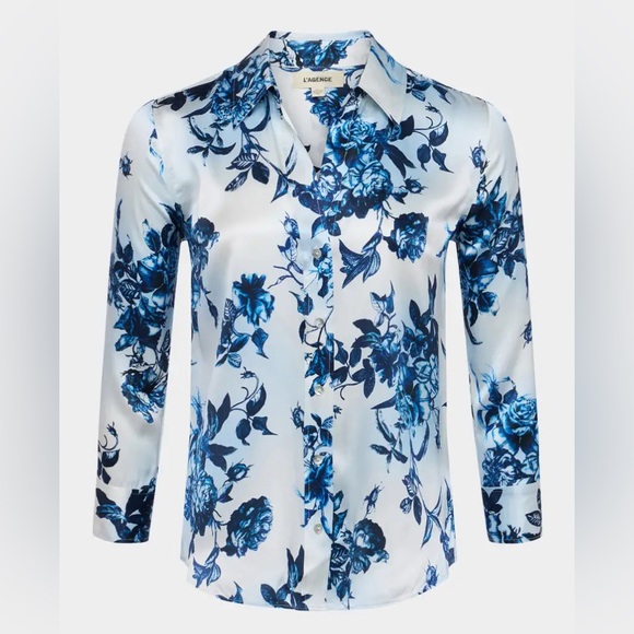 L’AGENCE Dani 3/4 Sleeve Blouse